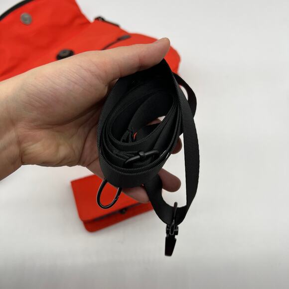 IHKWIP Foldover Saddle Crossbody with RFID Card Holder Blood Orange - Picture 16 of 16